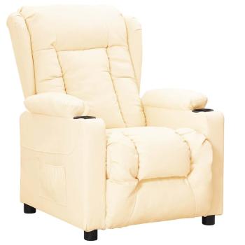 ARDEBO.de - Relaxsessel Creme Kunstleder