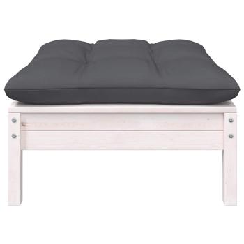 9-tlg. Garten-Lounge-Set mit Kissen Kiefer Massivholz
