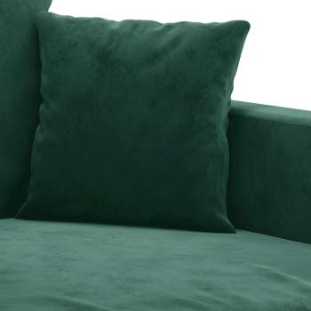 Sessel Dunkelgr?n 60 cm Samt