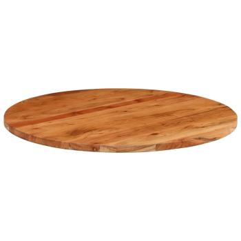 Tischplatte Ø70x3,8 cm Rund Massivholz Akazie