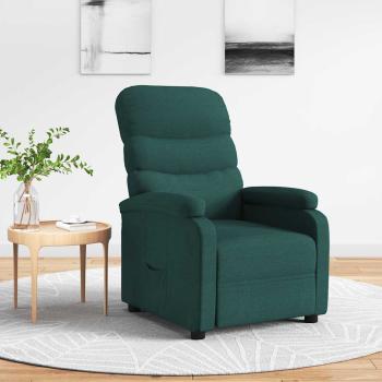 ARDEBO.de - Relaxsessel Dunkelgrün Stoff