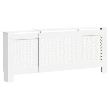 MDF Heizkörperverkleidung Weiß 205 cm