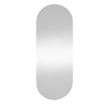 Wandspiegel 20x50 cm Glas Oval