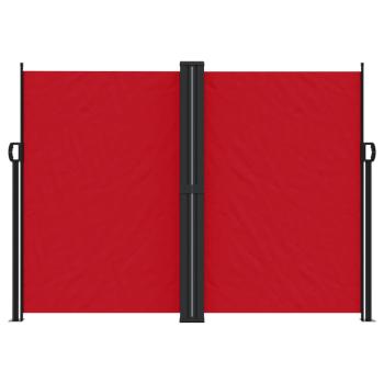 Seitenmarkise Ausziehbar Rot 180x1000 cm