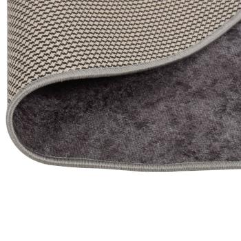 Teppich Waschbar Grau Ø 200 cm