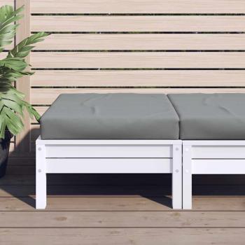 ARDEBO.de - Palettenkissen Grau 60x60x9,5 cm Oxford-Gewebe