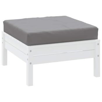 Palettenkissen Grau 60x60x9,5 cm Oxford-Gewebe