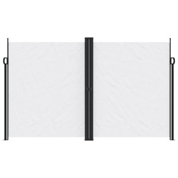 Seitenmarkise Ausziehbar Weiß 200x1000 cm