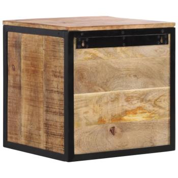Nachttisch 40x35x40 cm Massivholz Mango