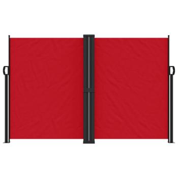 Seitenmarkise Ausziehbar Rot 160x1000 cm