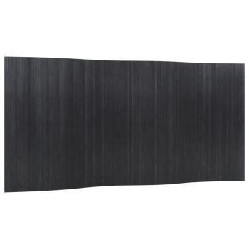 Paravent Grau Breite 400 cm Höhe 165 cm Bambus