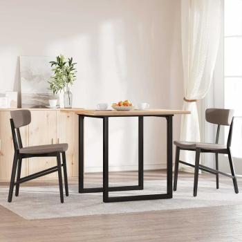 ARDEBO.de - Esstisch-Gestell in O-Form 60x60x73 cm Stahl