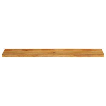 Tischplatte mit Baumkante 180x20x2,5 cm Massivholz Mango