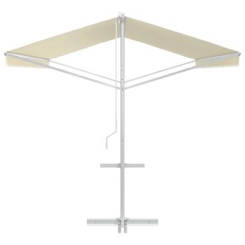 Freistehende Markise 500x300 cm Creme
