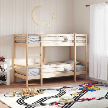 ARDEBO.de - Etagenbett ohne Matratze 90x190 cm Massivholz Kiefer