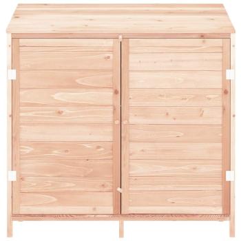 Geräteschuppen 102x52x112 cm Massivholz Tanne