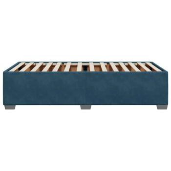 Bettgestell Blau 80x200 cm Samt