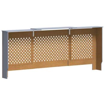 MDF Heizkörperverkleidung Grau 205 cm