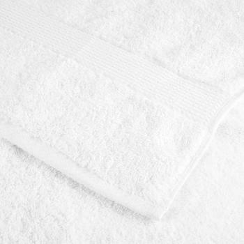 Premium Gästetücher SOLUND 2 Stk. Weiß 30x50 cm 600 g/m²