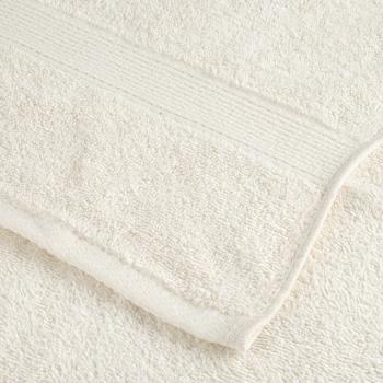 Premium-Handtücher SOLUND 2 Stk. Cremeweiß 50x100 cm 600 g/m²