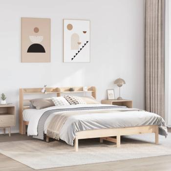ARDEBO.de - Massivholzbett ohne Matratze 135x190 cm Kiefernholz