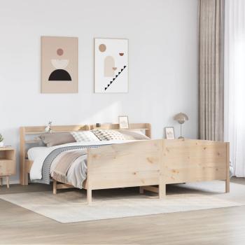 ARDEBO.de - Massivholzbett ohne Matratze 180x200 Kiefernholz