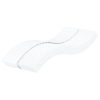 ARDEBO.de - Schaumstoffmatratze Weiß 90x220 cm Härtegrad H2 H3