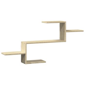 Wandregal Sonoma-Eiche 104x15x49 cm Holzwerkstoff