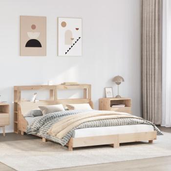 ARDEBO.de - Massivholzbett ohne Matratze 120x190 cm Kiefernholz