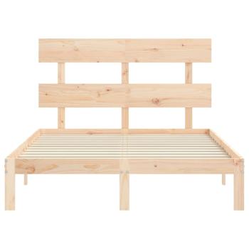 Bettgestell ohne Matratze Klein Doppelbett Massivholz Kiefer