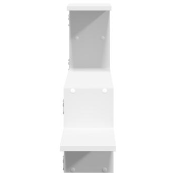 Wandregal Wei? 104x15x49 cm Holzwerkstoff