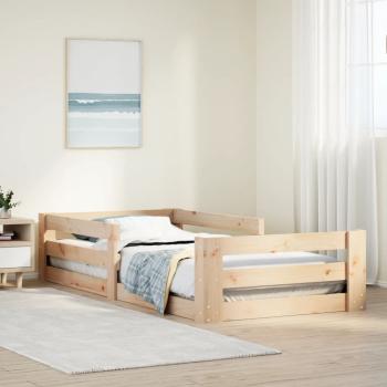 ARDEBO.de - Massivholzbett ohne Matratze 75x190 cm Kiefernholz