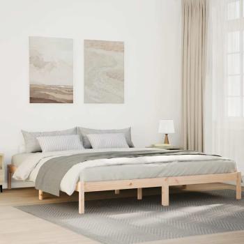 ARDEBO.de - Massivholzbett Extra Lang ohne Matratze 180x220 Kiefernholz
