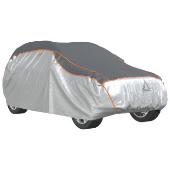 Autoabdeckung f?r SUV Hagelschutz Voll XL Grau & Silbern