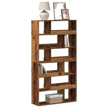 ARDEBO.de - B?cherregal Altholz-Optik 100x33x187,5 cm Holzwerkstoff
