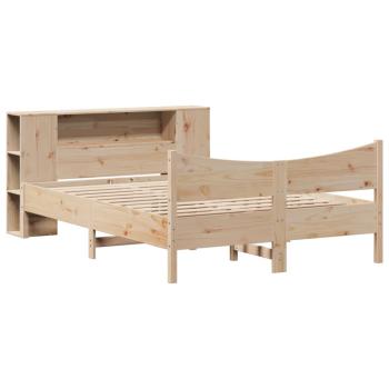 Massivholzbett ohne Matratze 135x190 cm Kiefernholz