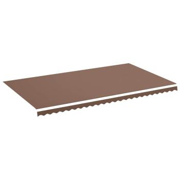 Ersatzstoff für Markise Braun 600x350 cm Polyester