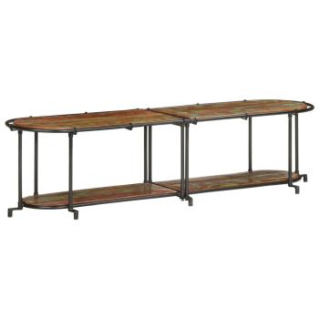 TV-Regal 160x42x40 cm Altholz Massiv