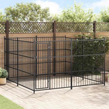 ARDEBO.de - Outdoor-Hundezwinger 300×300×185 cm