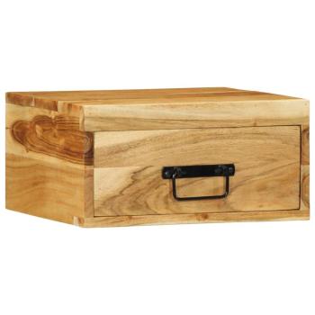 ARDEBO.de - Wand-Nachttisch Massivholz Akazie