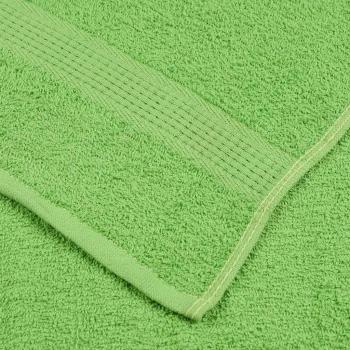 Saunatücher FROGN 10 Stk. Apfelgrün 80x200 cm 360 g/m²
