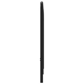 Ersatz-Kopfteil Braun Eichen-Optik 190 cm Stahl und Holzwerkstoff