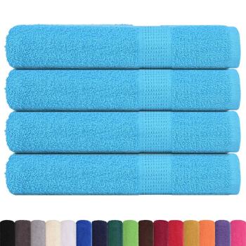Handtücher FROGN 4 Stk. Türkis 100x200 cm 360 g/m²