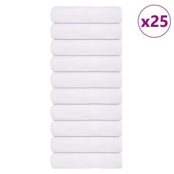 ARDEBO.de - Badetücher FROGN 25 Stk. Weiß 100x150 cm 360 g/m²