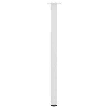 Konsolentischbeine 4 Stk. Weiß 72-74 cm Stahl