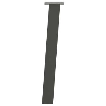 Konsolentischbeine 4 Stk. Anthrazit 72 cm Stahl