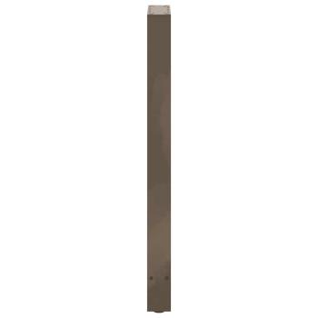 Bartischbeine Naturstahl 2 Stk. 50x(100-101) cm Stahl