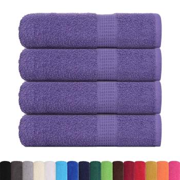 Duschtücher FROGN 4 Stk. Lila 70x140 cm 360 g/m²