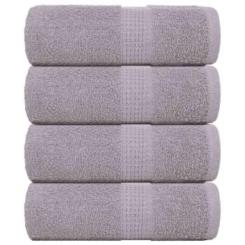 Gästetücher FROGN 4 Stk. Grau 30x50 cm 360 g/m²