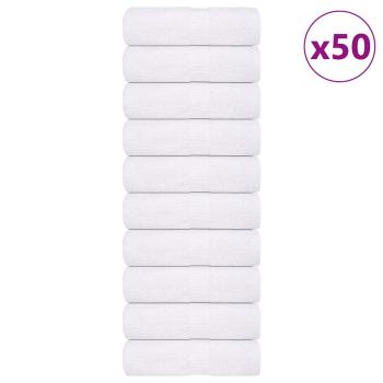 ARDEBO.de - Gästetücher FROGN 50 Stk. Weiß 30x50 cm 360 g/m²